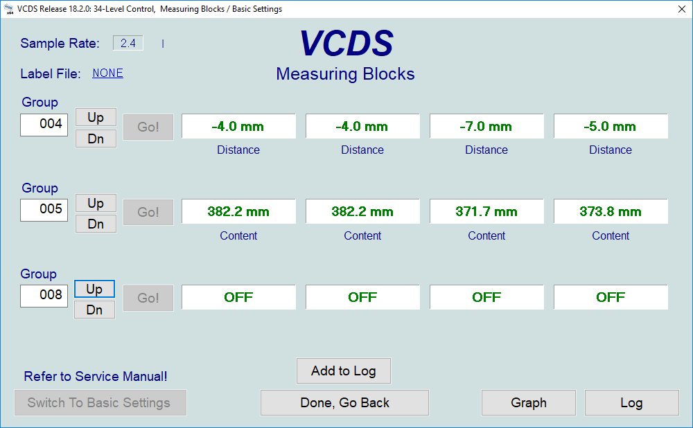 AUDI A6 C6 Level sensor Air suspension front left