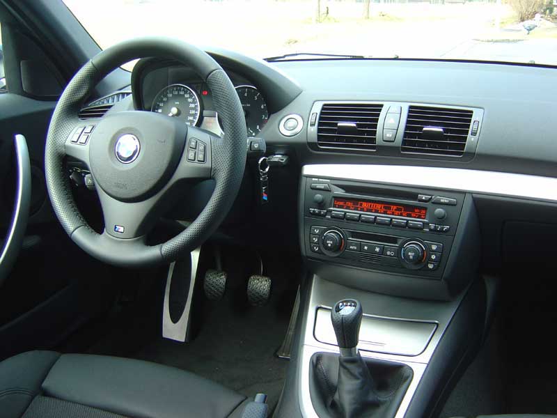 BMW Leder-Schaltknauf mit Dekorspange Perlglanz Chrom