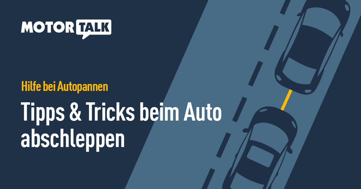 Auto abschleppen: So schleppst Du das Auto richtig ab!